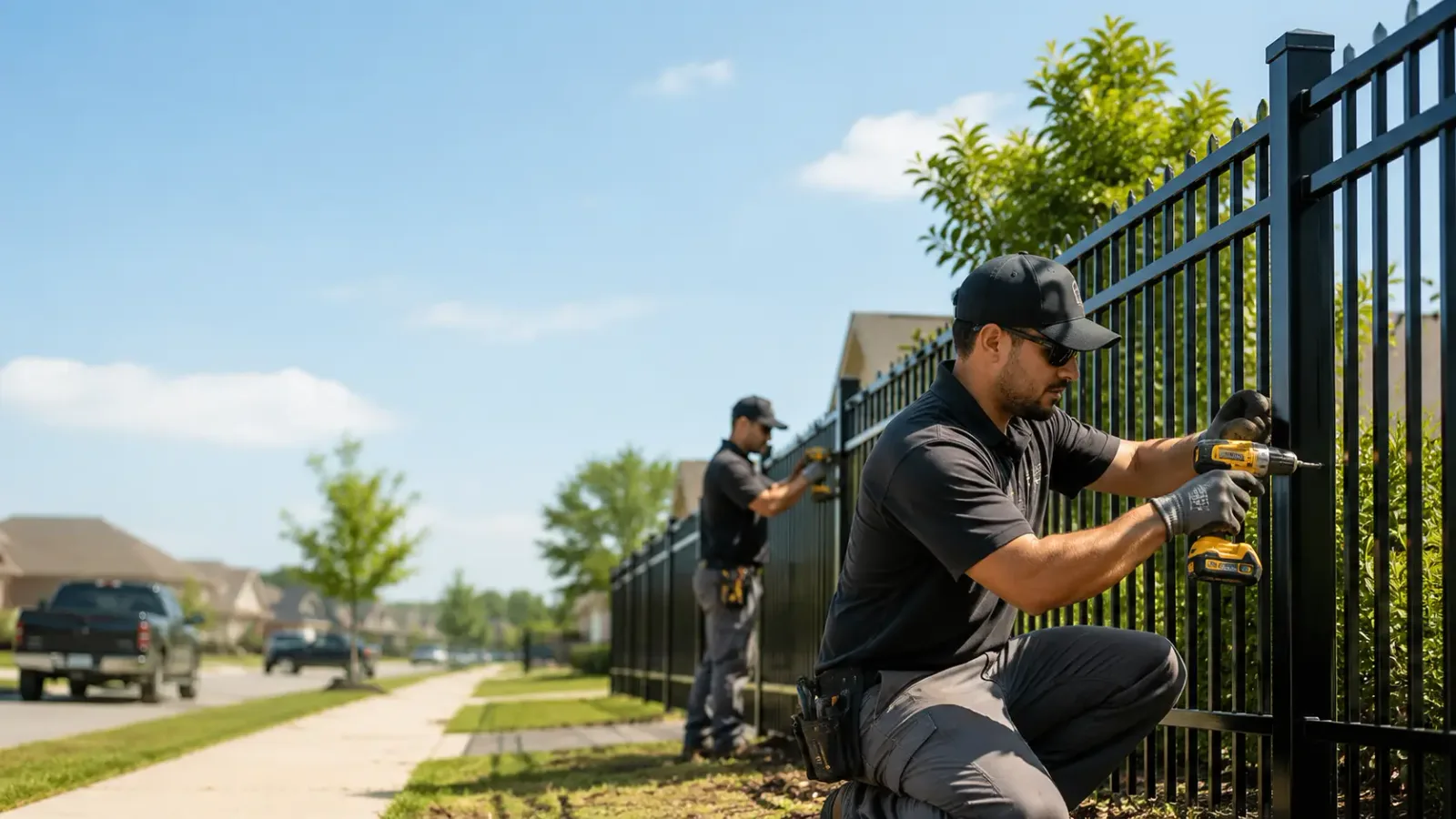 Metal Fence Installation in La Grange, KY